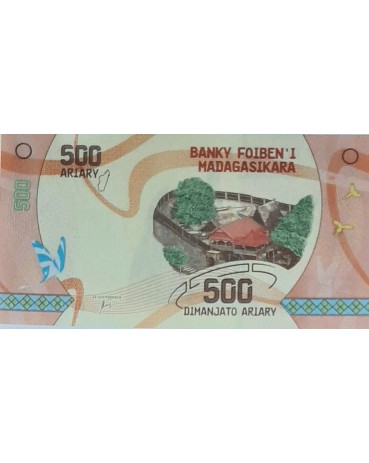 Madagascar 2017 Fe 500 Ariary 28.349